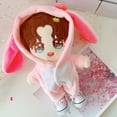 thumbnail image 4 of VickyPoP 7.8 Inch Stuffed Animals Clothes, Doll's Clothes Accessories - Onesies Pajamas Suit, 4 of 8