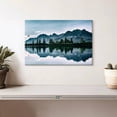 thumbnail image 2 of Elephant Stock Daylight Mountain Scenery Wall Art - Horizontal Canvas Wall Art - Living Room Wall Decor - Nature Canvas - Green And White Decor - 12" x 8", 2 of 8
