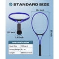 thumbnail image 3 of Raqueta de tenis HIRALIY para adultos, recreativa, para 2 jugadores, ligera, 3 of 8