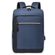 thumbnail image 1 of Mochila para computadora portátil, mochilas de viaje para computadoras portátiles con puerto de carga USB, mochilas universitarias, bolso para computadora, azul, 1 of 6