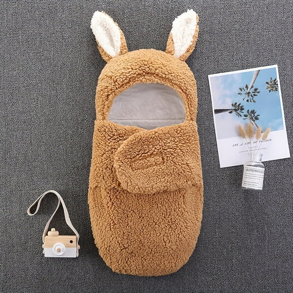 CHUANK Hot Selling Warm Solid Plush Sleeping Bag For Baby