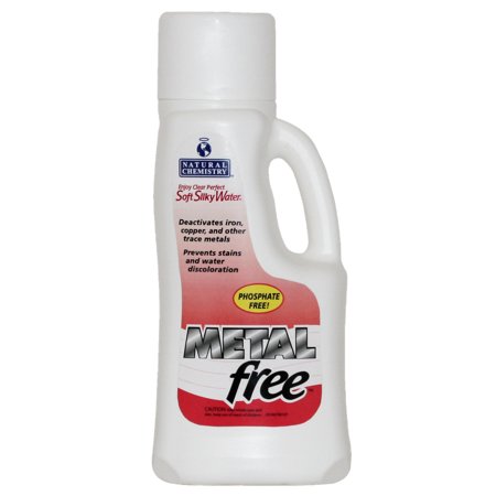 Natural Metal - NEW Natural Chemistry 07001 Spa Swimming Pool Metal Free Chemical - 1 Liter