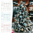 thumbnail image 5 of 18pcs Christmas Tree Decoration Ornaments - Hanging Acrylic Christmas Snowflake Icicle Drop Ornaments for Xmas Tree Winter New Year Party Supplies Blue, 5 of 5