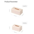 thumbnail image 3 of Mistaha [Liangshe] Home office table desktop tissue holder paper towel box plastic tissue box, 3 of 8