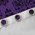 thumbnail image 4 of Manfei Teens Bohemian Damask Curtains Pack of 2 (42x84 Each),Traditional Floral Flower Curtains Blackout,Exotic Style Bedroom Curtains,Breathable Home Decor, 4 of 6