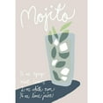 thumbnail image 2 of Artographie Studio 14x18 Black Modern Framed Museum Art Print Titled - Mojito, 2 of 4