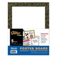 thumbnail image 1 of 11 x 14 in. White Poster Board with Glitter Frame - 5 per Pack, 1 of 1