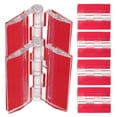 thumbnail image 1 of OULII 6Pcs Acrylic Hinges Transparent Rectangular Plastic Hinge for Personal Users and Professionals, 1 of 8