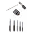 thumbnail image 1 of Kit Broca Machuelo Estandar Roscador 1/4 - 1/2 Pulgada 6 Pzs, 1 of 6