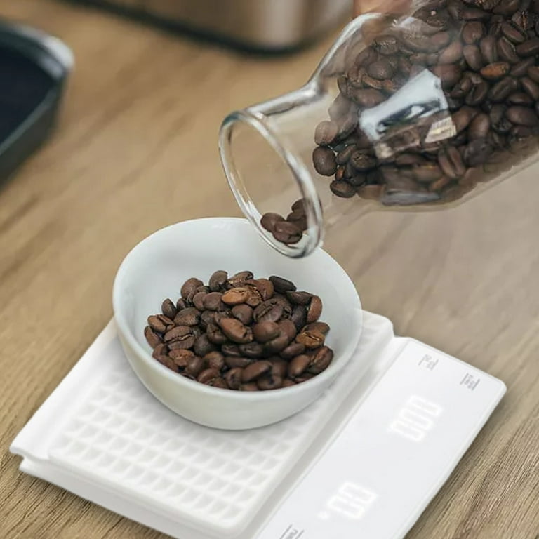 Electronic Food Scale LED Display,Coffee Bean Scale,Drip Coffee Scale with  Timer