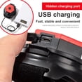 thumbnail image 4 of Xingzhi Réflecteur de Vélo USB Chargeur Bracelet Réglable Rétroviseur Vélo de Montagne Cyclisme Voyage Randonnée Camping Éclairage, 4 of 7