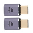 thumbnail image 4 of Adaptador hembra tipo C Maleto tipo C, conector Mini USB C USBC de 2 uds, adaptador Gbps USBC, el mejor de su clase, 4 of 8