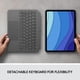 thumbnail image 4 of Funda de teclado Logitech Combo Touch iPad Pro 11" gris reacondicionada, 4 of 9