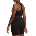 thumbnail image 2 of Hanes Originals Women's Longline Sports Bra, Sizes XS-XXL, 2 of 6