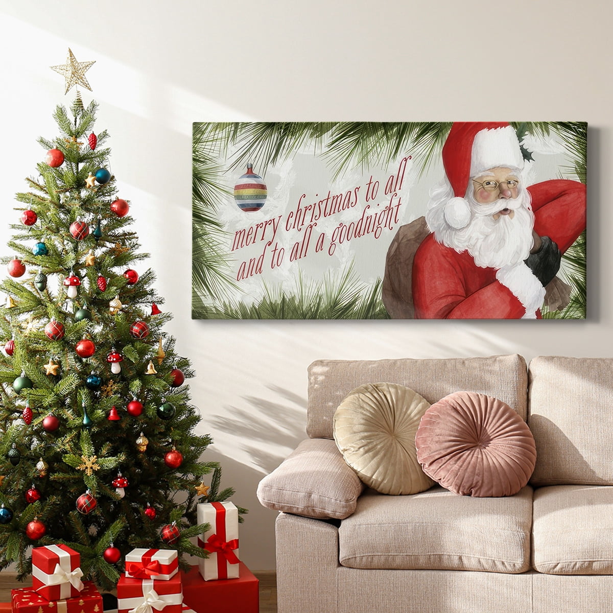 Arose Such a Clatter Collection D- Gallery Wrapped Canvas