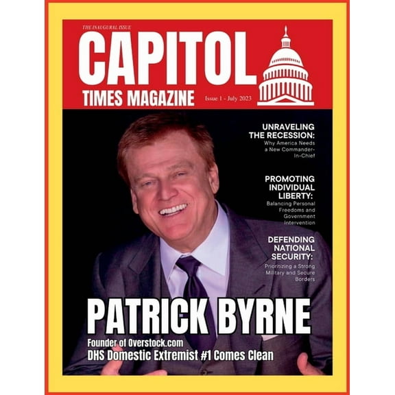 Volume 1 Capitol Times Magazine Issue 1 July 2023, (Paperback)