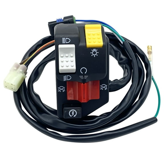 M MATI Handlebar Switch Start Stop Headlight for Honda TRX250EX Sportrax 250EX 2001-2005