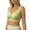 Light green, variant on Under $8 Sports Bras for Women Embossed Jacquard Wireless Ice Silk Bra Front Closure Full Coverage Gathering Support Brassiere Fashion Printed Lightly Lined Breathable Comfort Bra For Women Gkeoshab