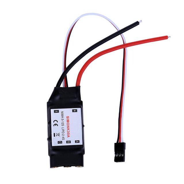 Controlador de velocidad Eficiencia más alta 30A ESC Eléctrico Sin sensor Sin escobillas