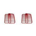 thumbnail image 3 of Wweixi 2x Grille de Rôtissage Durable Facile à Nettoyer et Écologique Rouge 2Ensemble, 3 of 6