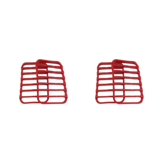 Guardoinrt 2pack/lot Non-Stick Grill Slow Cooker Cooling Rack Easy To Clean And High red 2Set