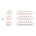 thumbnail image 3 of Strat Guitar Pickup Covers Knobs Switch Tip Set for Stratocaster Replacement Accessory Kit White, 3 of 3