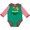 Green and Red, variant on Inktastic Virginia Beach Virginia Boys or Girls Long Sleeve Baby Bodysuit