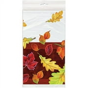 Halloween 'Crisp Leaves' Plastic Table Cover (1ct)