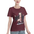thumbnail image 2 of Women's Basic Short Sleeve T-Shirt Demon Slayer Blade Nidouzi, 2 of 6
