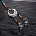 thumbnail image 7 of Car Hanging Crystal Pendant Home Wall Hanging Shining Decor Drop Ornament with Beads, Dual Balls, 7 of 7