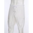 thumbnail image 4 of Moggemol Unisex Waterproof Reusable Diaper Cover Elastic Incontinence Shorts Washable Elderly Patient Boxer Briefs White L, 4 of 7
