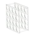 thumbnail image 2 of Lefu Removable 16/32 Hole Vinyl Roll Holder Acrylic Wrapping Paper Storage Rack, 2 of 6