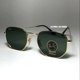 thumbnail image 5 of RB-Hip Hop-sunglasses FREE SHIPPING Hexagonal RB3548N Green Lenses Gold Frame, 5 of 5