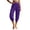Purple, variant on Capri Pants for Women Solid Plus Size Harem Joggers High Waist Yoga 7/8 Casual Womens Pants Black L