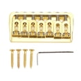 thumbnail image 2 of Guitar Short Bridge,Electric Guitar Fixed Short Electric Guitar Hardtail Bridges Guitar Parts Dependable Performance, 2 of 14