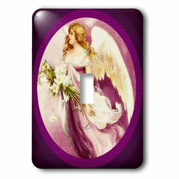 3dRose, Easter Angel Textured, single toggle switch