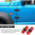 thumbnail image 4 of 2PCS Car Door Hinge Cover for Suzuki Jimny 2019 2020 Engine Hood Hinge Decoration Cover Trim Decorat, 4 of 5