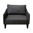thumbnail image 5 of Asher Modern Upholstered 1.5 Chair - Gray, 5 of 13