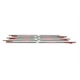 thumbnail image 3 of Sage Premium Recurve Carbon Arrows 31.5" - 35-45lb - 6 Pack- Red, 3 of 4