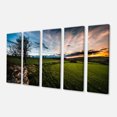 thumbnail image 2 of Belle Prairie Verte en Syrie - Impression sur Toile Paysage, 2 of 3
