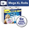 Charmin Ultra Soft Toilet Paper 18 Super Mega Rolls, 336 Sheets Per Roll