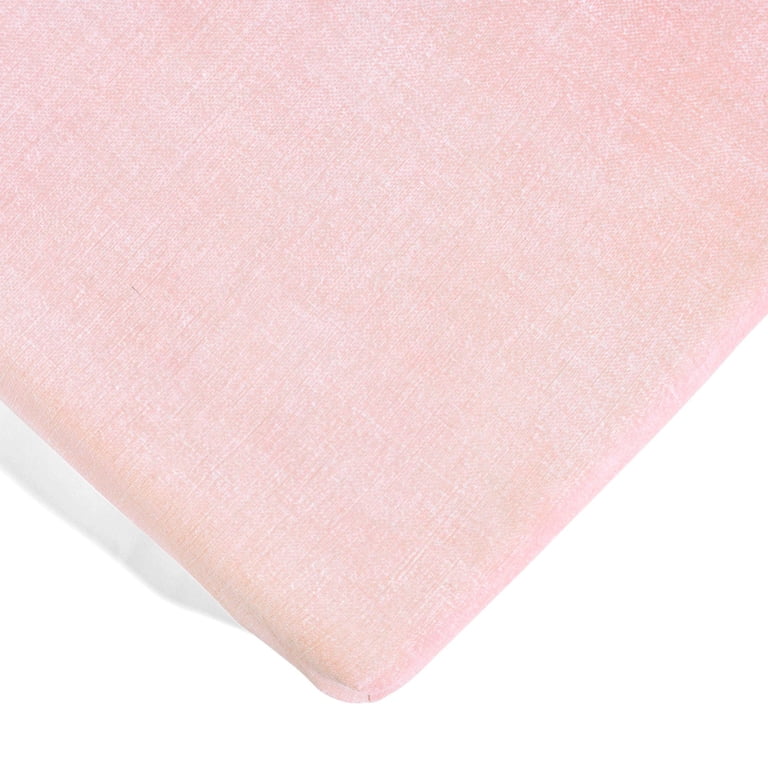 Lush Decor Pixie Fox Geo Changing Pad Covers, 2-Pack | Soft Plush Nursery Decor, 16"x32" + 5" Pocket