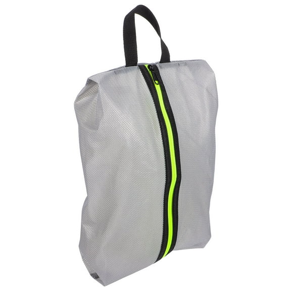 MERRYHAPY Portable Nylon Shoe Bag for Travel, Grey - Lightweight, , Water-Resistant Shoe Storage Organizer