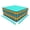 Colorful Black,24 Tiles 104 SqFt,Colorful, variant on Exercise Flooring Mats 12-Tile Set, Non-Slip Foam Play Mats, 1/2 Inch Interlocking Gym Mats for Home Fitness, Workshops, Protective Floor Covering (Black)