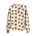 thumbnail image 2 of Maplenight Color Block Sweatshirts for Women Henley Neck Long Sleeve Pullover Tops Oversized Casual Fall Outfits, 2 of 3
