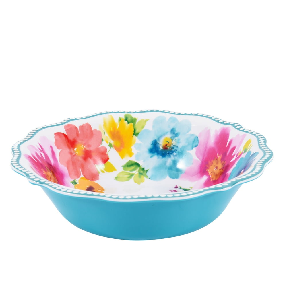 The Pioneer Woman Melamine Breezy Bouquet Cereal Bowl