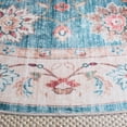 thumbnail image 4 of SAFAVIEH Martha Stewart Petrina Floral Machine Washable Area Rug, Green/Beige, 6' x 6' Round, 4 of 11