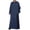 Blue, variant on Long Sleeve Kaftan Thobe Button Down Men Thobe with Pocket Big And Tall Mens Arab Thobe Long Gown Casual Shirt for Beach with Hoodie Brown 3XL
