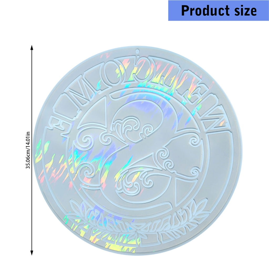 Flexible Silicone Letter S For Making Holographics Resin Wall Hangings And Keychains
