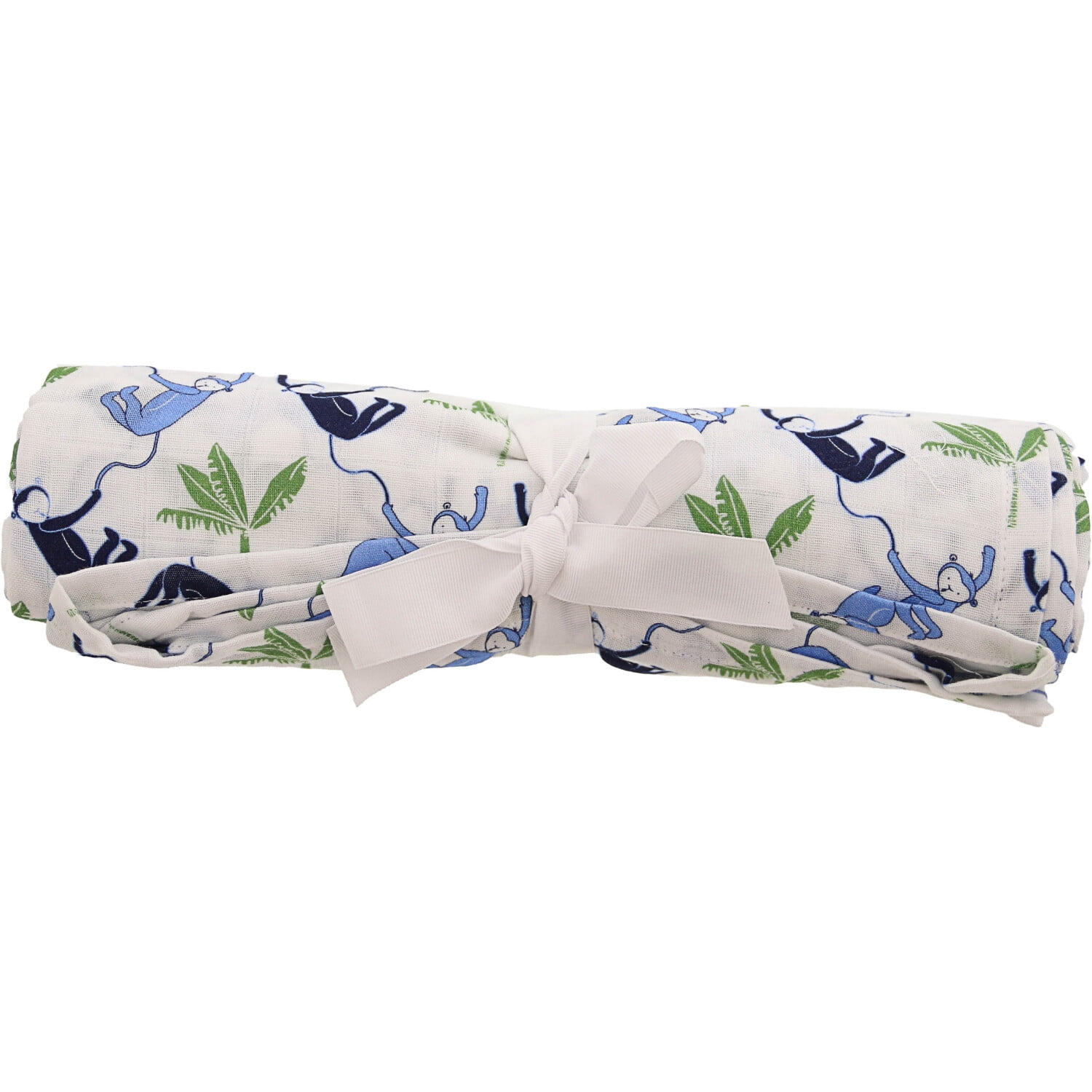 monkey swaddle blanket